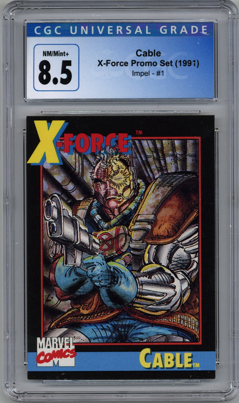 1991 Cable X-Force Promo Set Impel #1 CGC 8.5 *4200497214*