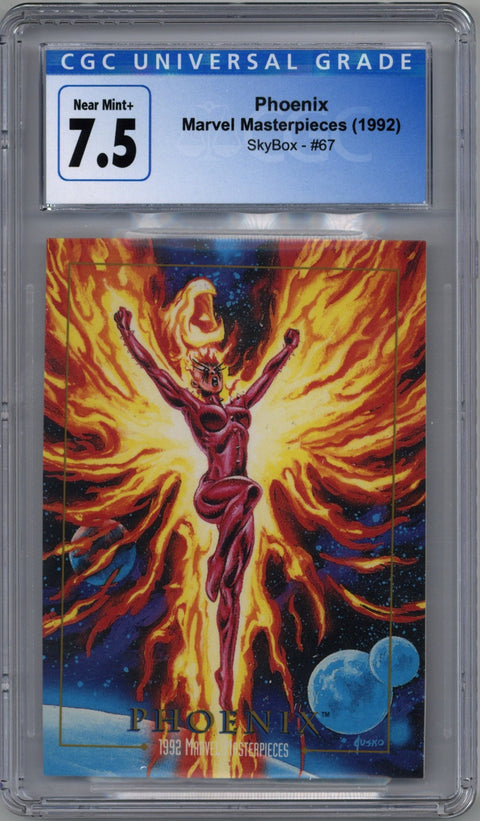 1992 Phoenix Marvel Masterpieces SkyBox #67 CGC 7.5 *4200497231*