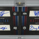 2011 Panini All Star Matchups Carter/Robinson/Hill/Payton Quad Auto Card #3 03/25