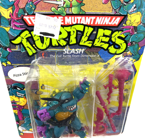 1990 Teenage Mutant Ninja Turtles Slash Black Belt MOC Unpunched