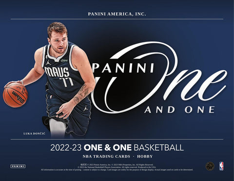 2022/23 Panini One and One Basketball Hobby