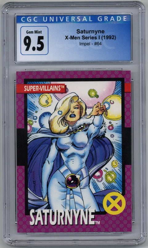 1992 Saturnyne X-Men Series I Impel #64 CGC 9.5 *4200497138*