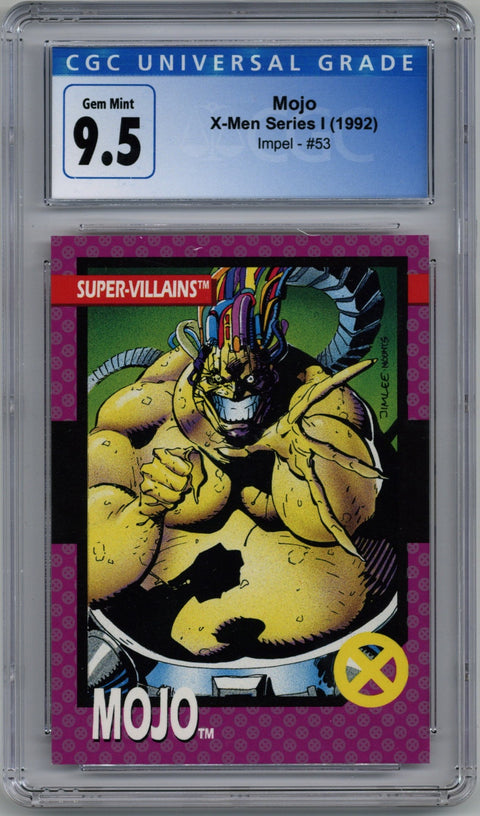 1992 Mojo X-Men Series I Impel # 53 CGC 9.5 *4200497113*