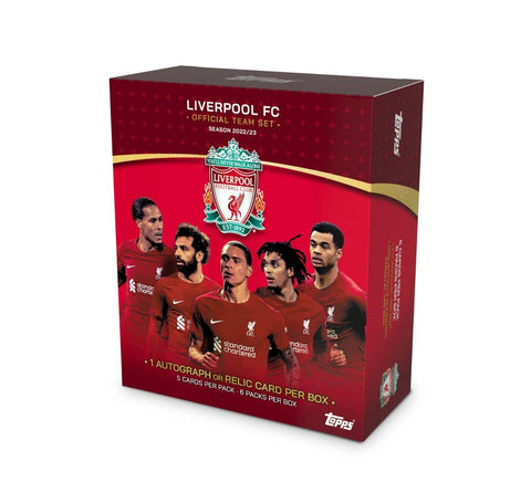 2022/23 Topps Liverpool FC Official Team Set Soccer