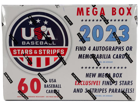 2023 Panini USA Stars & Stripes Baseball Mega