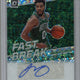 2022/23 Panini Donruss Optic Jayson Tatum Fast break Auto Card #FBS-JYT