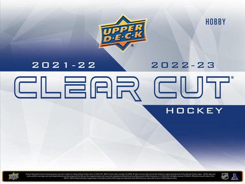 2022/23 Upper Deck Clear Cut Hockey Hobby