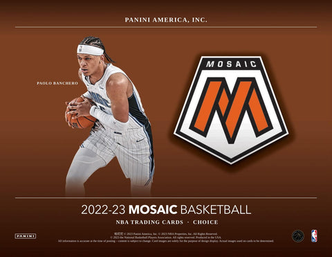 2022/23 Panini Mosaic Basketball Choice