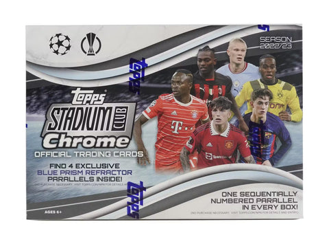 2022/23 Topps Stadium Club Chrome UEFA Club Competitions Soccer Giant