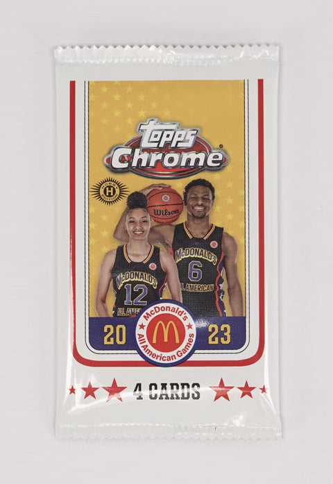2023 Topps McDonald's All American Chrome Basketball Hobby