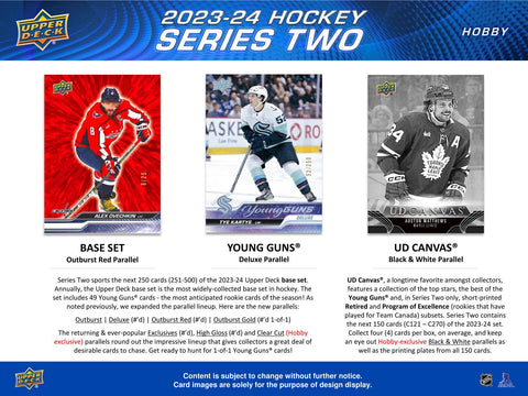 2023/24 Upper Deck Series 2 Hockey Hobby