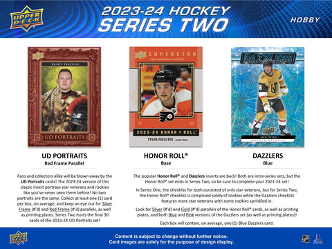 2023/24 Upper Deck Series 2 Hockey Hobby