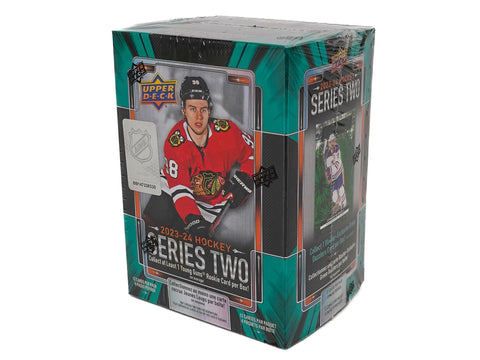 2023/24 Upper Deck Series 2 Hockey 4-Pack Blaster