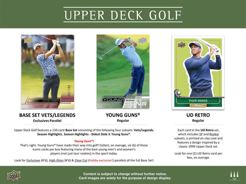 2024 Upper Deck Golf Hobby