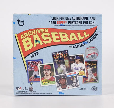 2023 Topps Archives Baseball Hobby Collector's Tin (Box) Case (10 CT.)