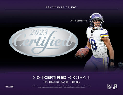 2023 Panini Certified Football 1st Off The Line Hobby