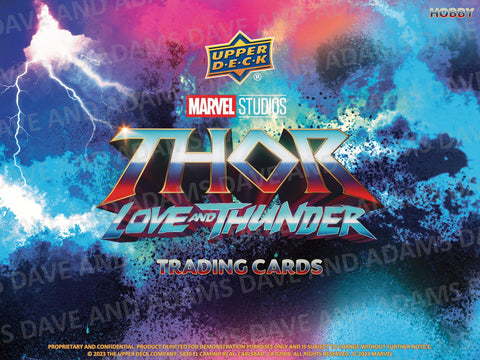 Marvel Studios Thor Love and Thunder Trading Cards Hobby (Upper Deck 2024)