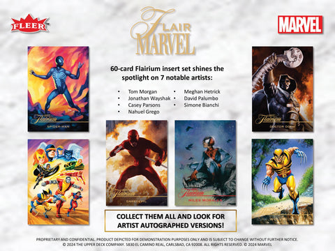 Marvel Flair Trading Cards Hobby (Upper Deck 2024)