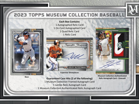 2023 Topps Museum Collection Baseball Hobby