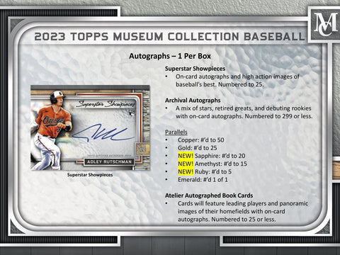 2023 Topps Museum Collection Baseball Hobby