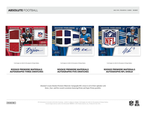 2023 Panini Absolute Football Hobby