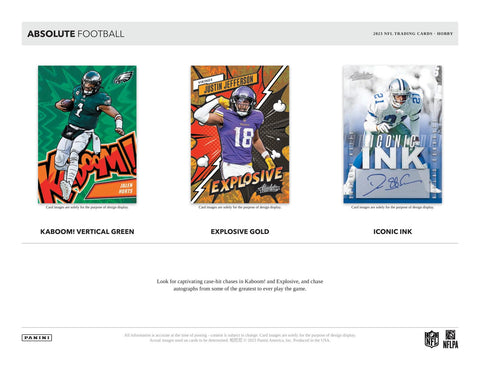 2023 Panini Absolute Football Hobby