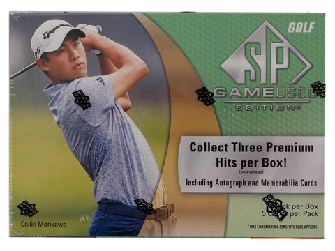 2024 Upper Deck SP Game Used Golf Hobby