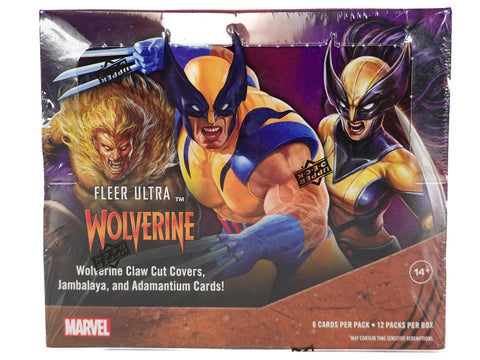 Marvel Fleer Ultra Wolverine Trading Cards Hobby (Upper Deck 2024)