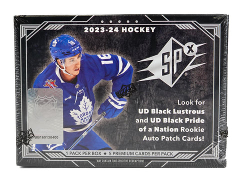 2023/24 Upper Deck SPx Hockey Hobby