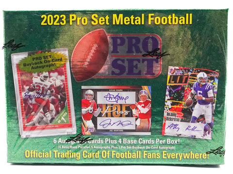 2023 Leaf Pro Set Metal Football Hobby