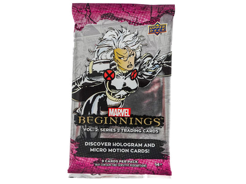 Marvel Beginnings Volume 2 Series 2 Trading Cards Blaster (Upper Deck 2024)