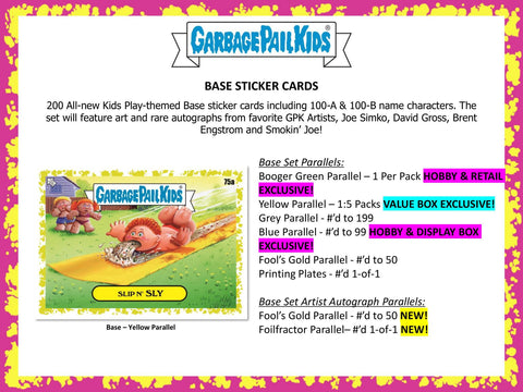 Garbage Pail Kids Series 1: Kids-At-Play 10-Pack Blaster (Topps 2024)