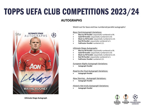 2023/24 Topps UEFA Club Competitions Soccer 7-Pack Blaster