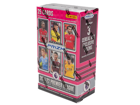 2021/22 Panini Prizm Premier League EPL Soccer Cereal