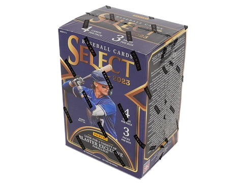 2023 Panini Select Baseball 3-Pack Blaster