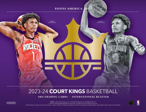 2023/24 Panini Court Kings Basketball International 6-Pack Blaster