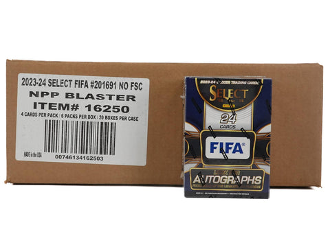 2023/24 Panini Select FIFA Soccer 6-Pack Blaster