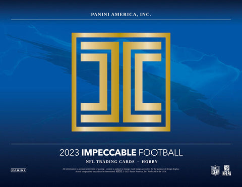 2023 Panini Impeccable Football Hobby