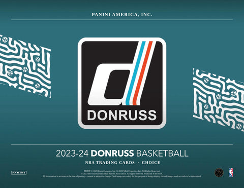 2023/24 Panini Donruss Basketball Choice