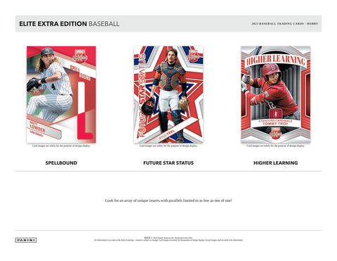 2023 Panini Elite Extra Edition Baseball Hobby