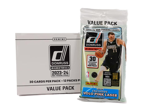 2023/24 Panini Donruss Basketball Jumbo Value 12-Pack