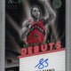 2021/22 Panini Noir Scottie Barnes Auto Card #SIL-SBA 10/10