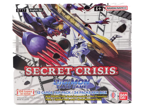 Digimon Secret Crisis Booster