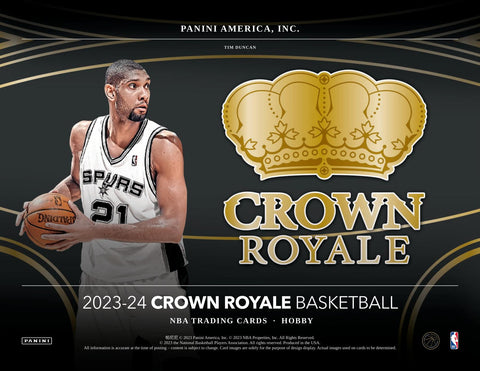 2023/24 Panini Crown Royale Basketball Hobby