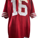 Joe Montana #16 Autographed San Francisco 49ers Game Model Authentic Wilson Jersey