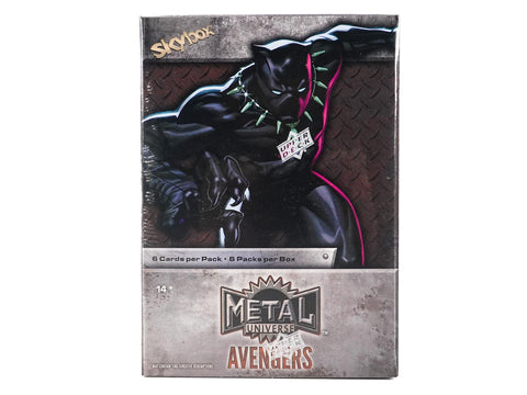 Marvel Metal Universe Avengers Trading Cards 6-Pack Blaster (Upper Deck 2024)