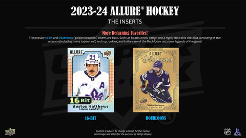 2023/24 Upper Deck Allure Hockey Hobby