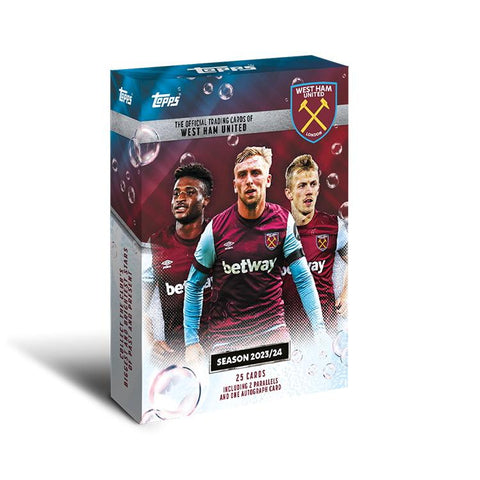2023/24 Topps West Ham United Team Set Soccer Box
