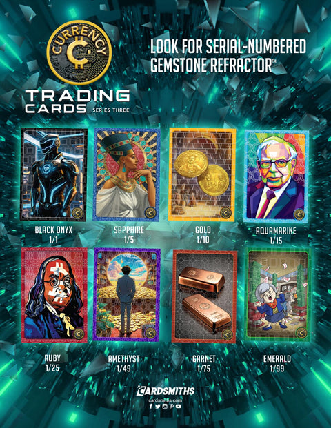 Currency Trading Cards Series 3 Collector (Cardsmiths 2024)