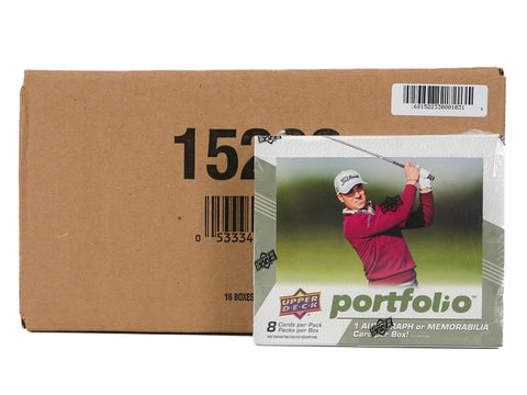 2024 Upper Deck Portfolio Golf Hobby